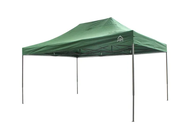 All Seasons Gazebos Robusto 3x4,5 m gazebo pieghevole verde impermeabile