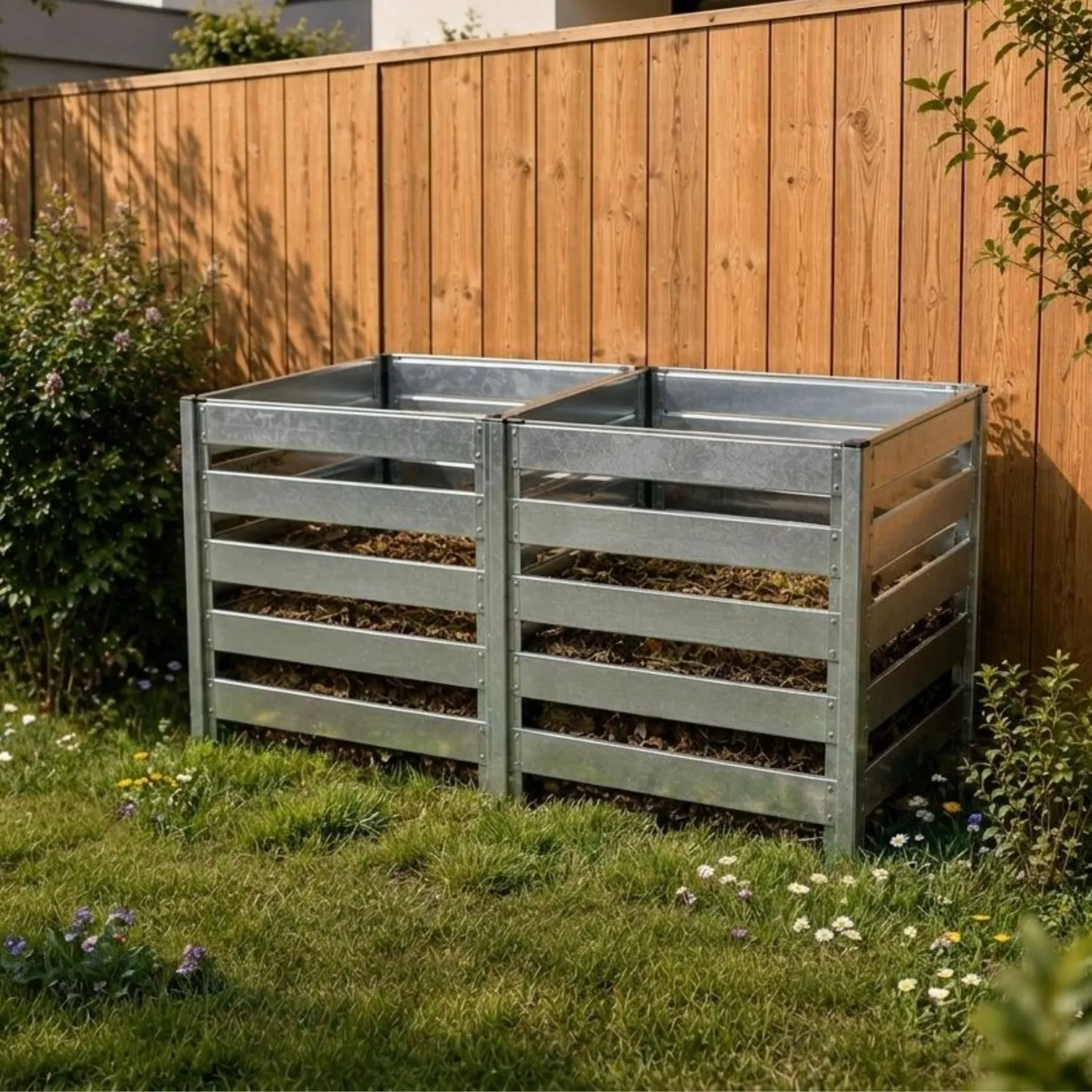 Timbela M800 compostiera da giardino 91x91 cm 704 L