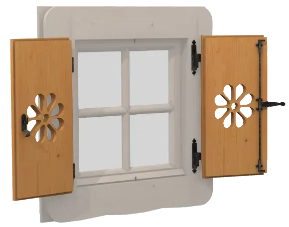 Casetta CUBO La Pratolina Balconcini Rustica Legno