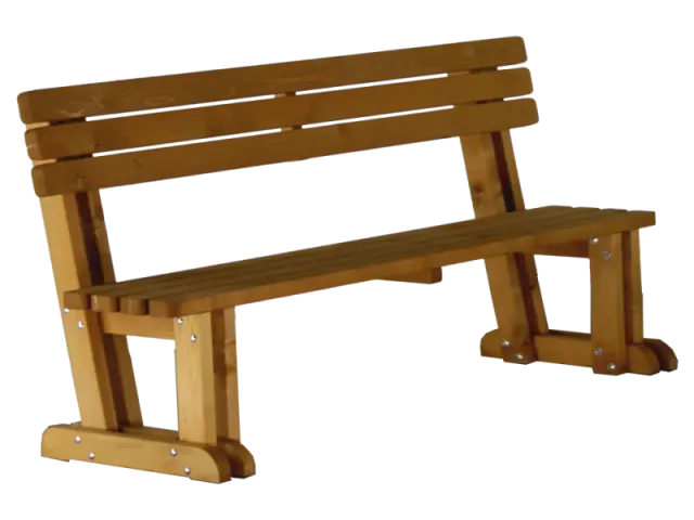 Casetta CUBO La Pratolina Panca Legno Giardino