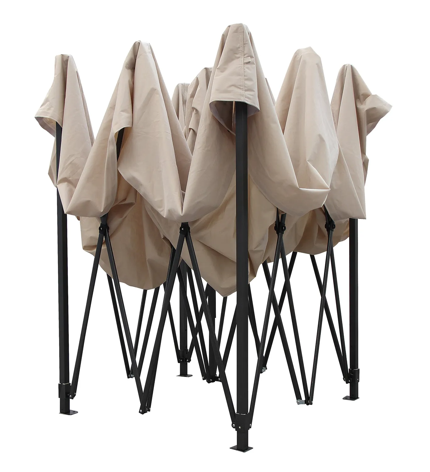 All Seasons Gazebos Gazebo pop-up 2,5x2,5 m impermeabile beige