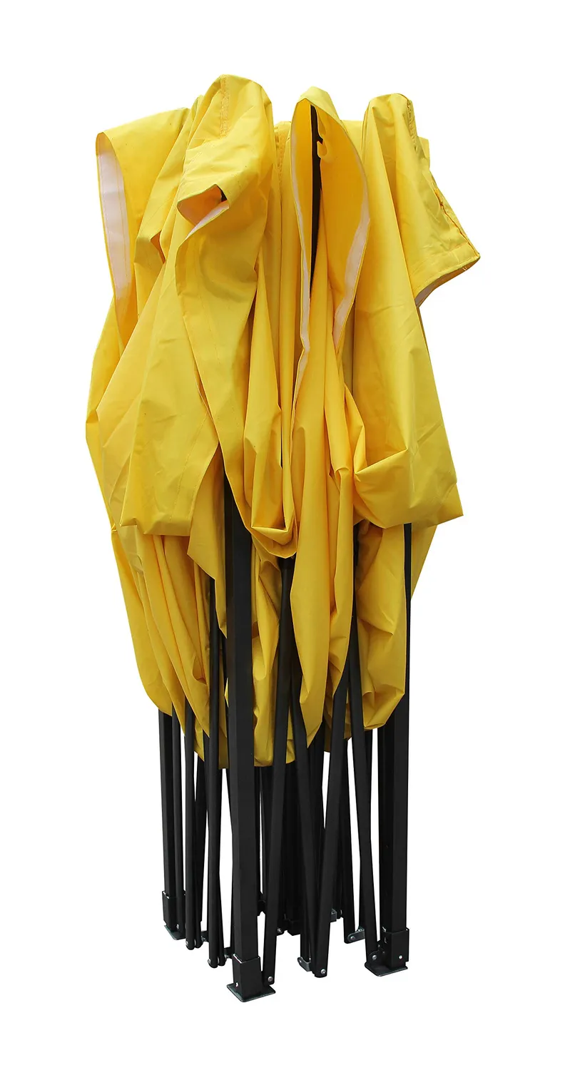 All Seasons Gazebos Robusto 3x4,5 m gazebo pieghevole giallo impermeabile