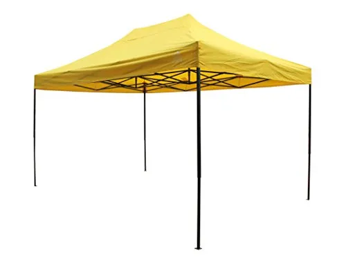 All Seasons Gazebos Robusto 3x4,5 m gazebo pieghevole giallo impermeabile