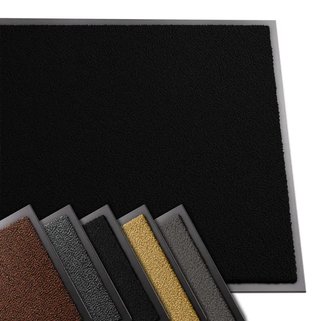 VOUNOT zerbino ingresso antiscivolo 90x120cm nero