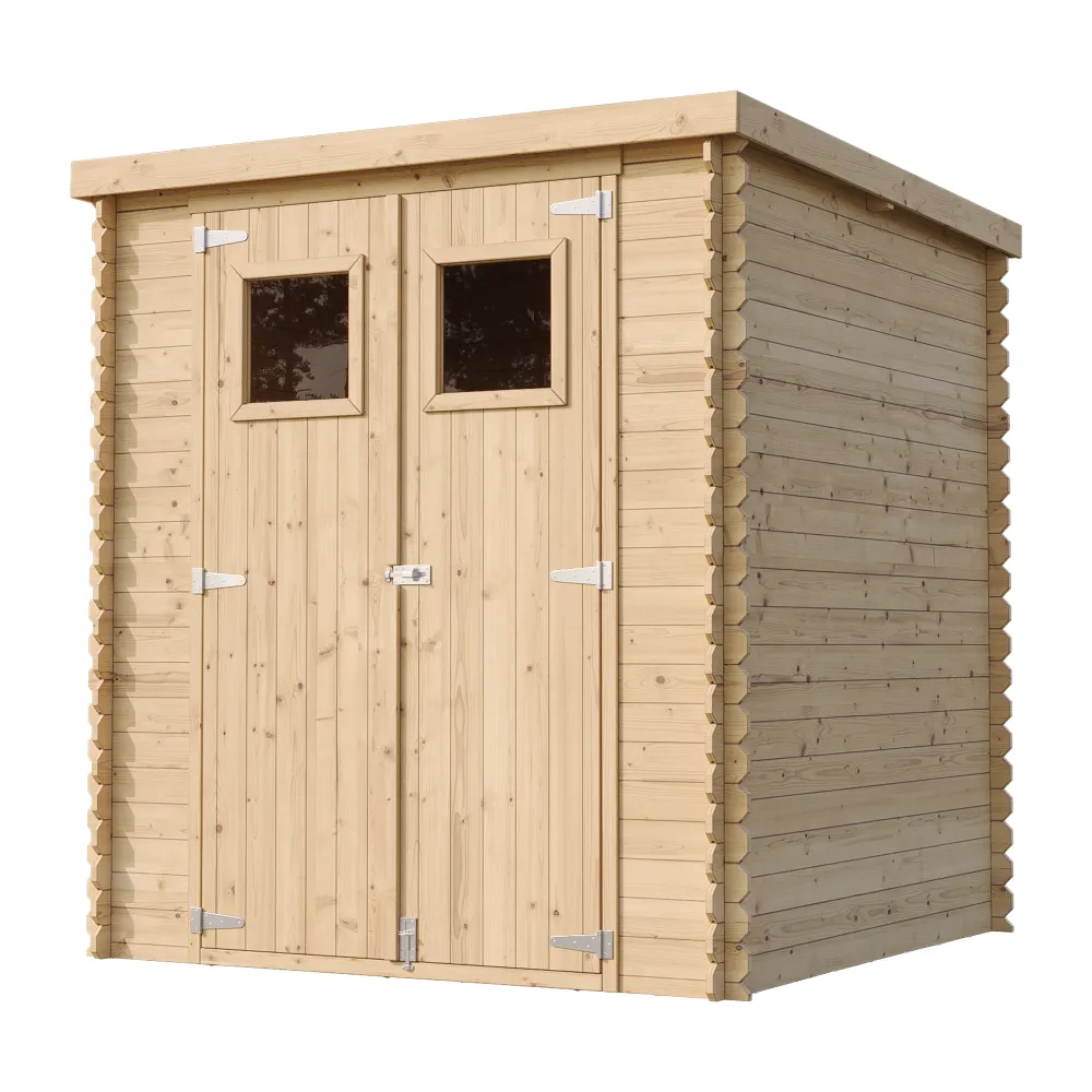 Timbela M309 casetta legno 200x200 cm 4 m² con finestre