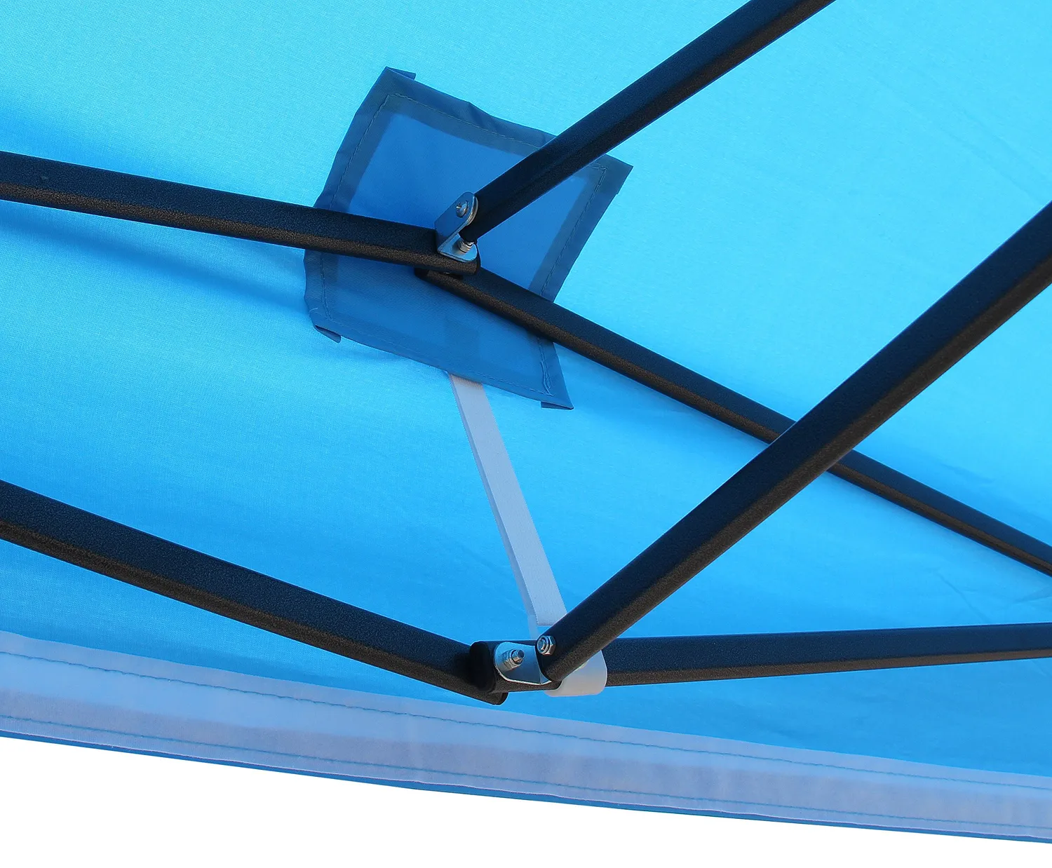 All Seasons Gazebos Robusto 3x4,5 m gazebo pieghevole blu impermeabile