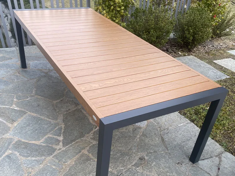 Giardini di Maggio Alissa Wood tavolo da giardino 160/240 allungabile