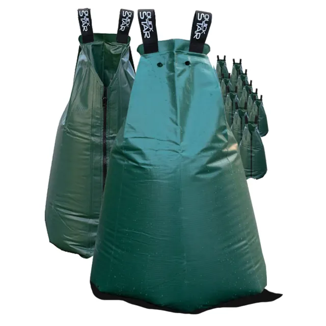 QUICK STAR Sacco Irrigazione Alberi 75L 12 Pezzi