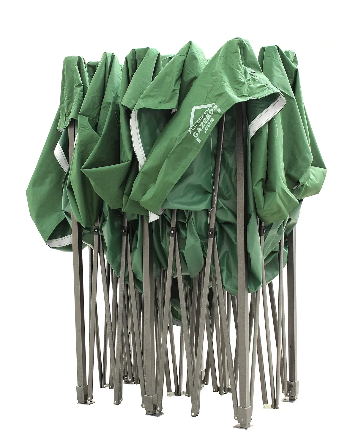 All Seasons Gazebos Robusto 3x6 gazebo pieghevole verde impermeabile