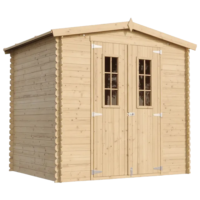 Timbela M369C casetta giardino legno 220x220 cm incastro 4 m2