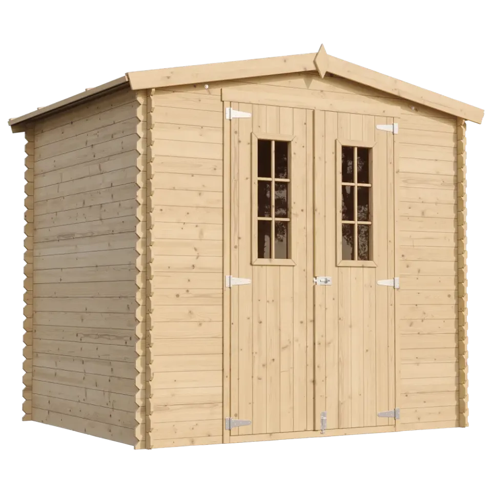 Timbela M369C casetta legno 220x220 cm 4 m² portattrezzi