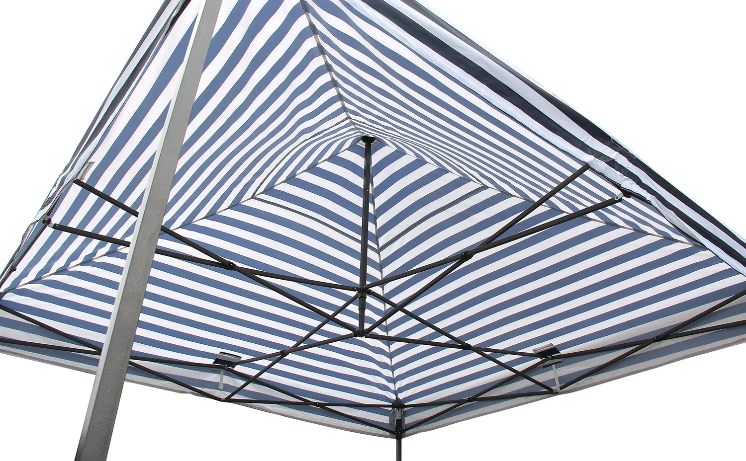 All Seasons Gazebos Robusto Gazebo 3x3 m Strisce Blu