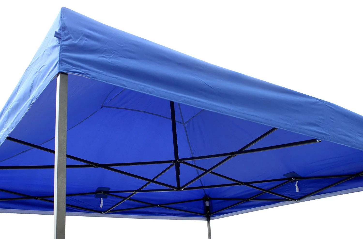 All Seasons Gazebos Robusto 3x3 m gazebo pieghevole blu impermeabile