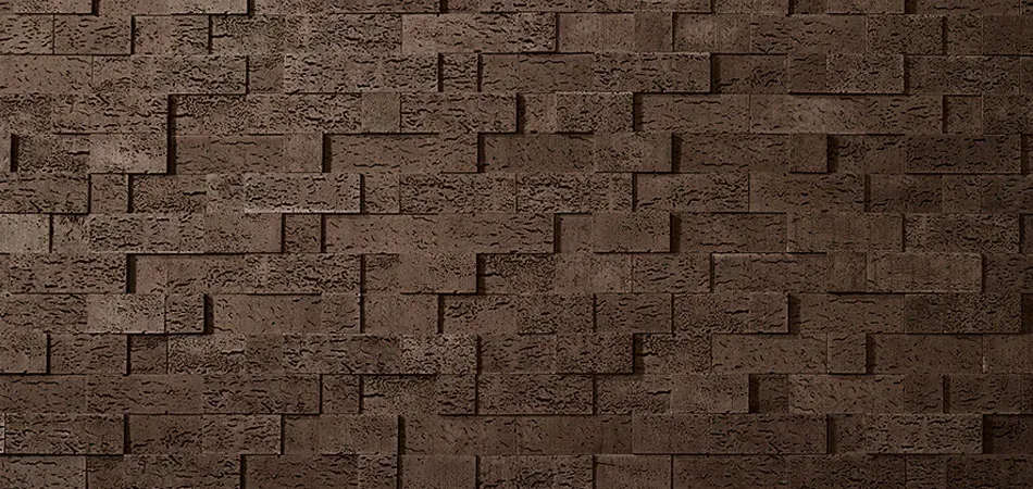 Progetto Esterno Stone Cork rivestimento cemento effetto pietra