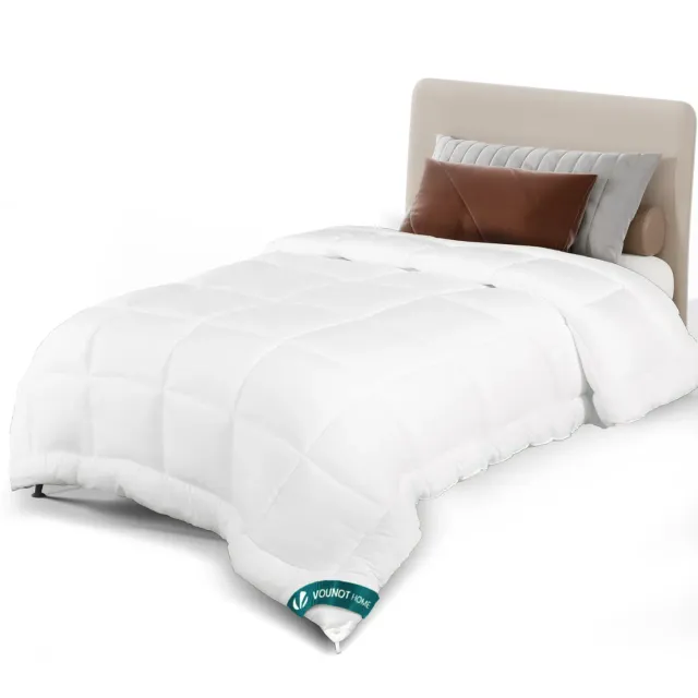 Vounot Piumino Leggero 200gsm 135x200cm Bianco Estivo