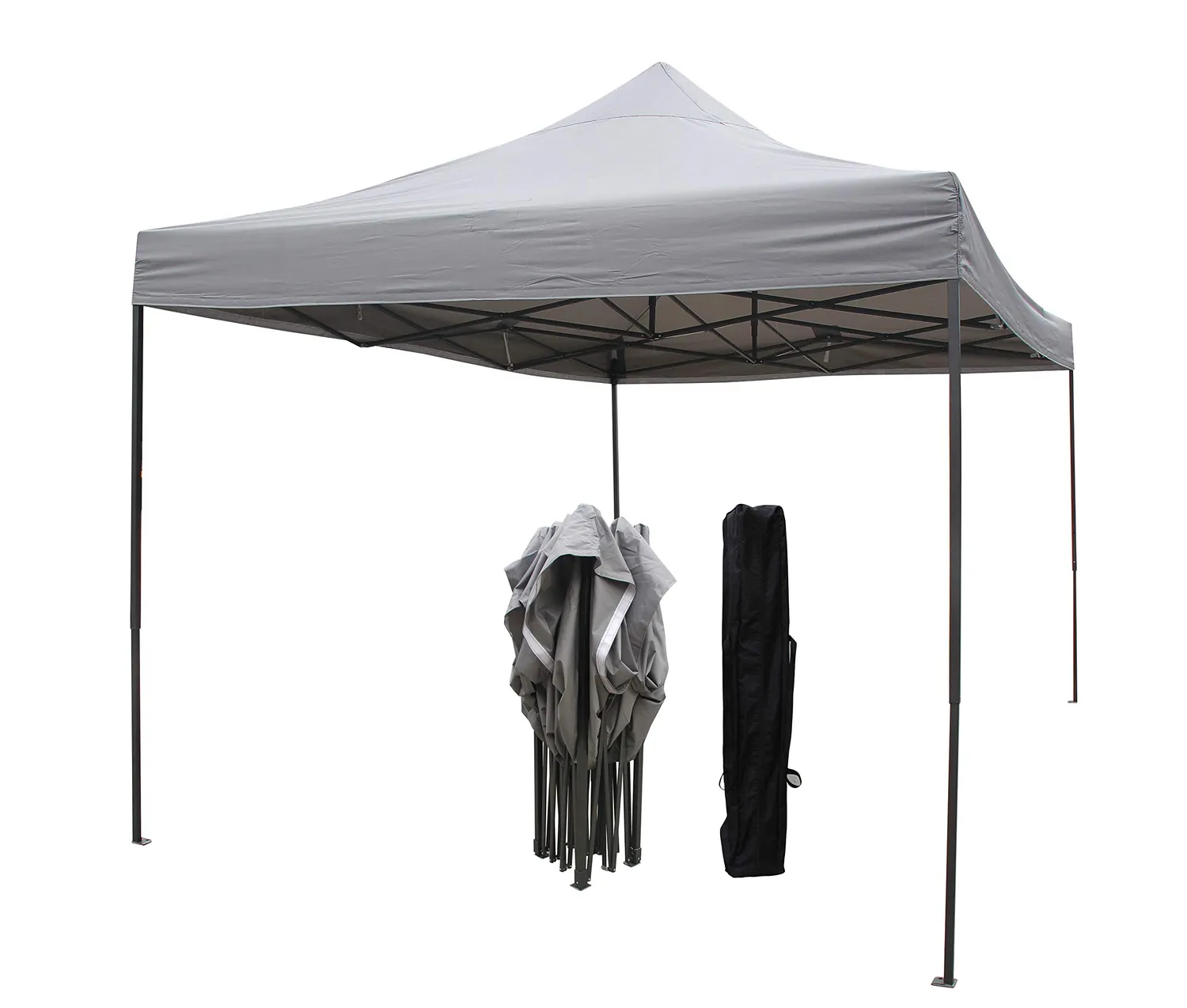All Seasons Gazebos Robusto 3x4,5 m gazebo pieghevole grigio impermeabile