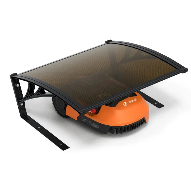 Vounot garage robot rasaerba 82x80x46cm marrone