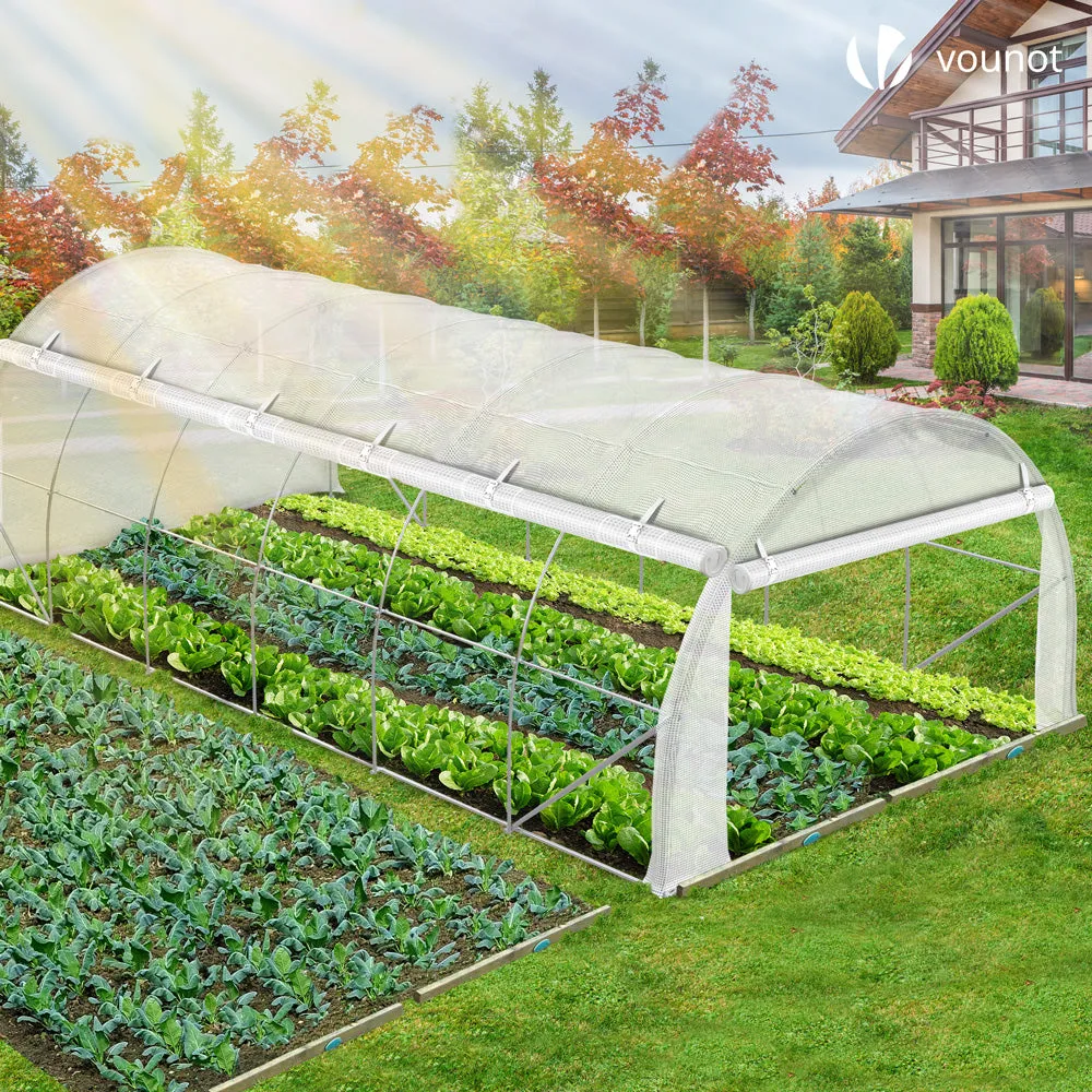 VOUNOT Serra tunnel 18 mq 3x6x2 m con porte laterali