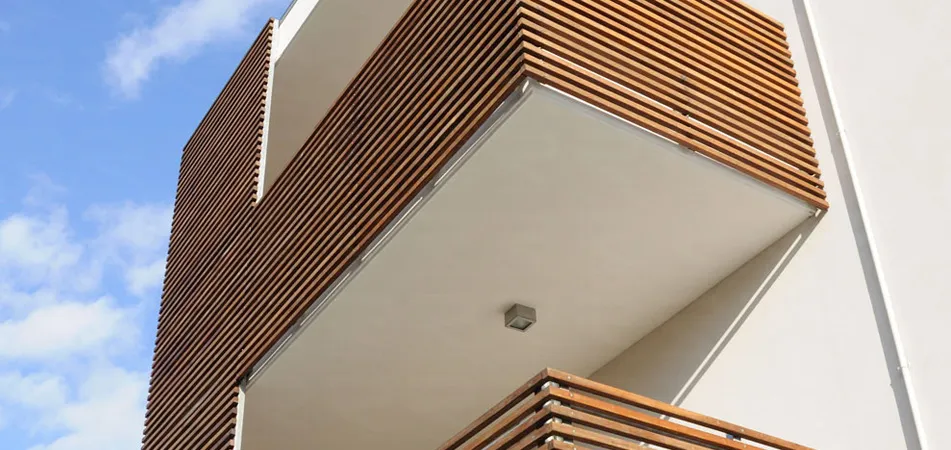 Progetto Esterno Frangisole brise-soleil legno
