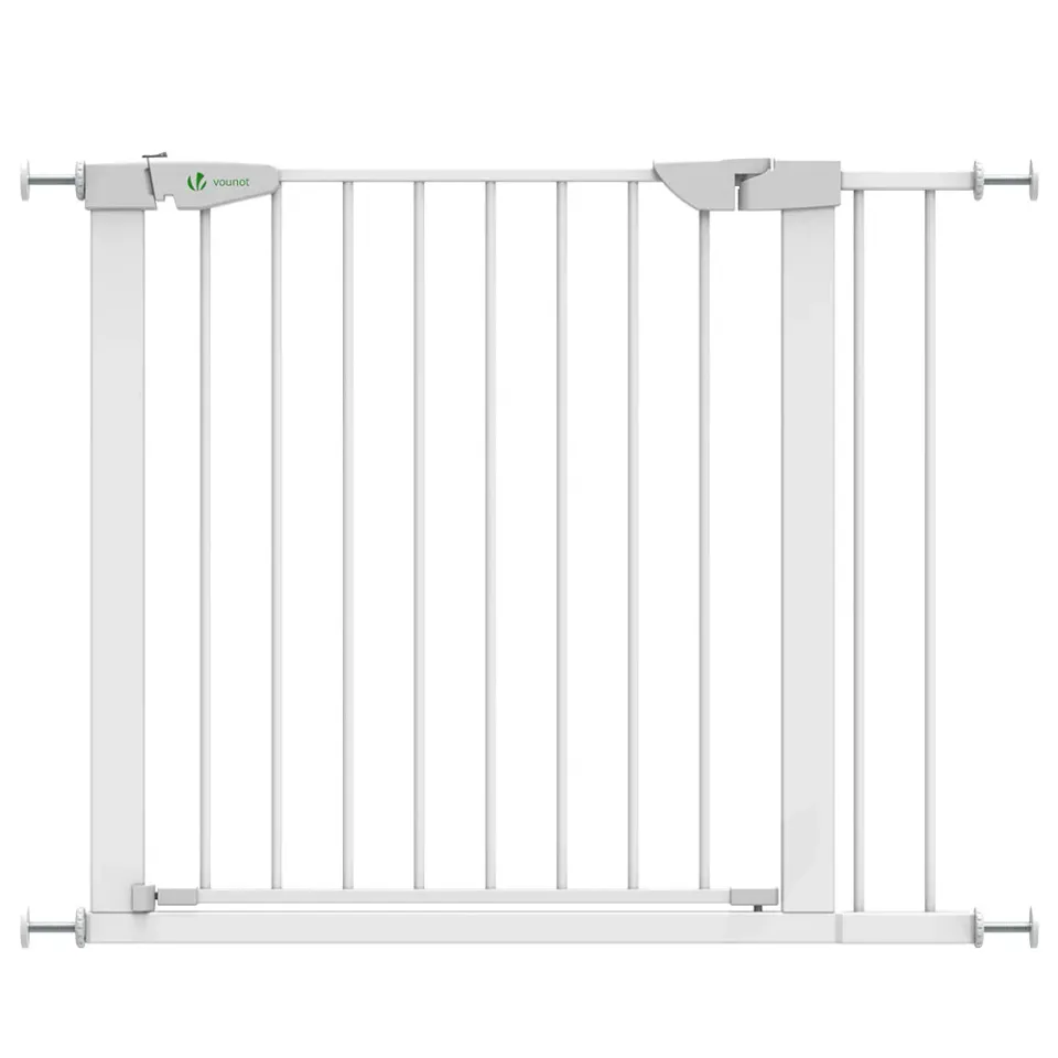 VOUNOT Barriera Sicurezza Porte Scale 88-96cm Bianca