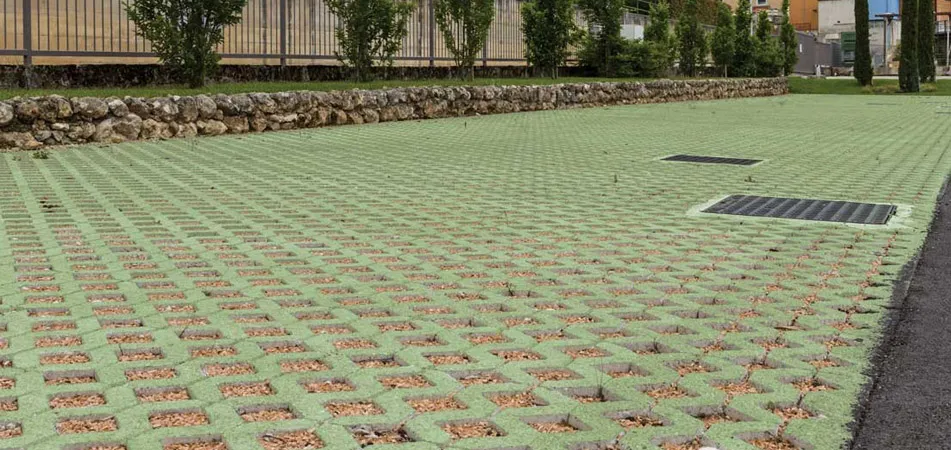 Progetto Esterno Grigliato Erboso massello prato carrabile
