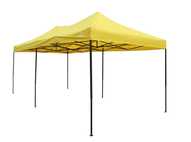All Seasons Gazebos Robusto 3x6 gazebo pieghevole giallo impermeabile
