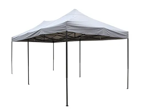 All Seasons Gazebos Robusto 3x6 gazebo pieghevole grigio impermeabile