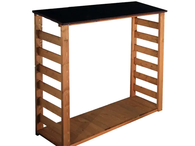 La Pratolina Cubo legnaia esterno legno 10 quintali impregnata