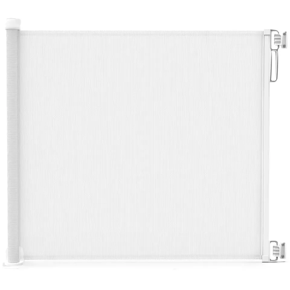 Vounot barriera sicurezza retrattile 180 cm bianca bimbi