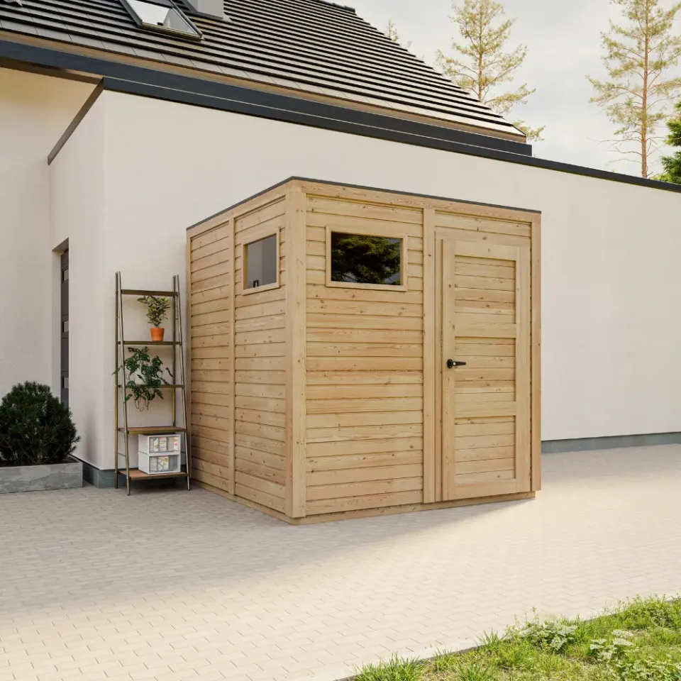 Timbela M325F2 casetta da giardino 208x205 cm legno