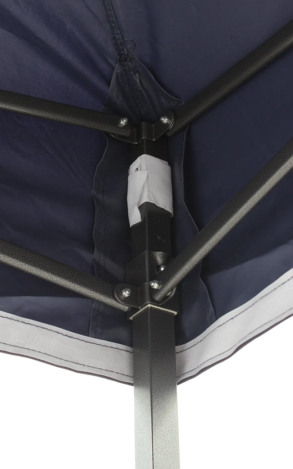 All Seasons Gazebos Robusto gazebo pieghevole 3x3 m blu marino impermeabile