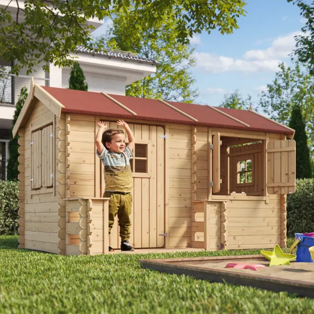 Timbela M503 223x164 casetta bambini legno