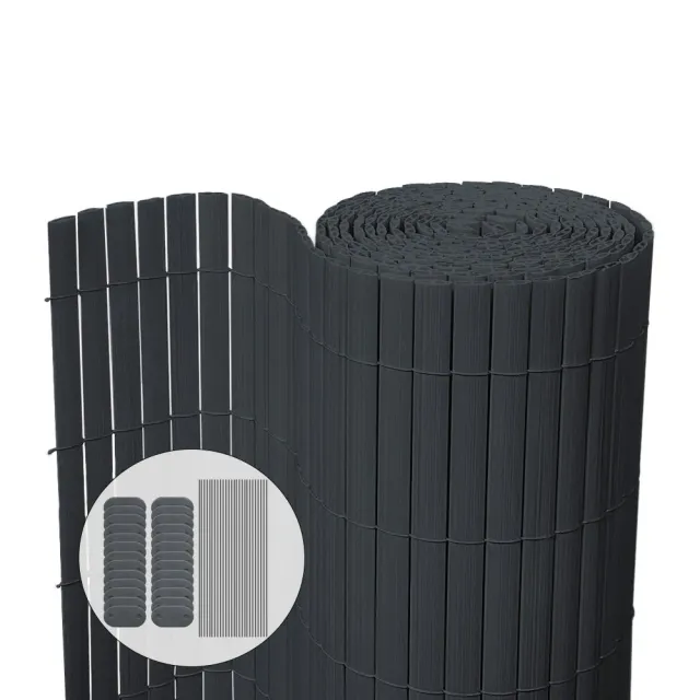 Vounot Canniccio PVC Frangivista 100x300 Grigio Rinforzato