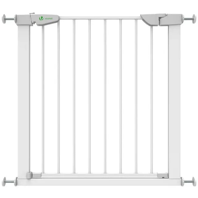 VOUNOT Cancelletto Sicurezza Bambini 75-84 cm Bianco