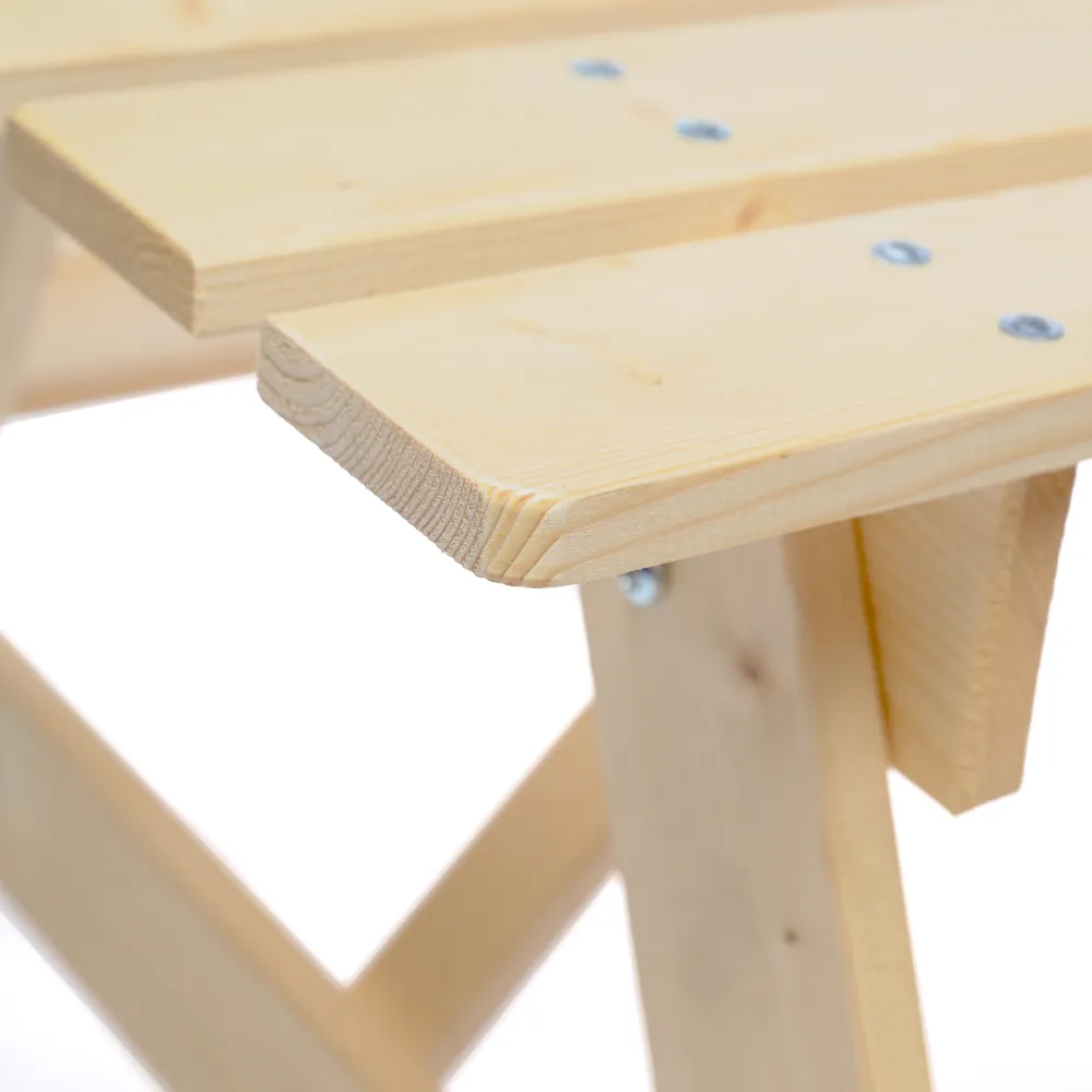 Timbela M018-1 tavolo legno bambini tavolino esterno 3-12 anni