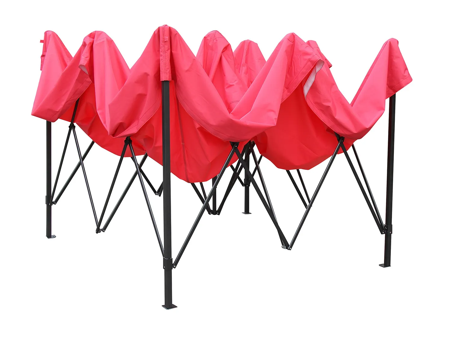 All Seasons Gazebos Robusto 2m x 2m gazebo pieghevole rosa impermeabile