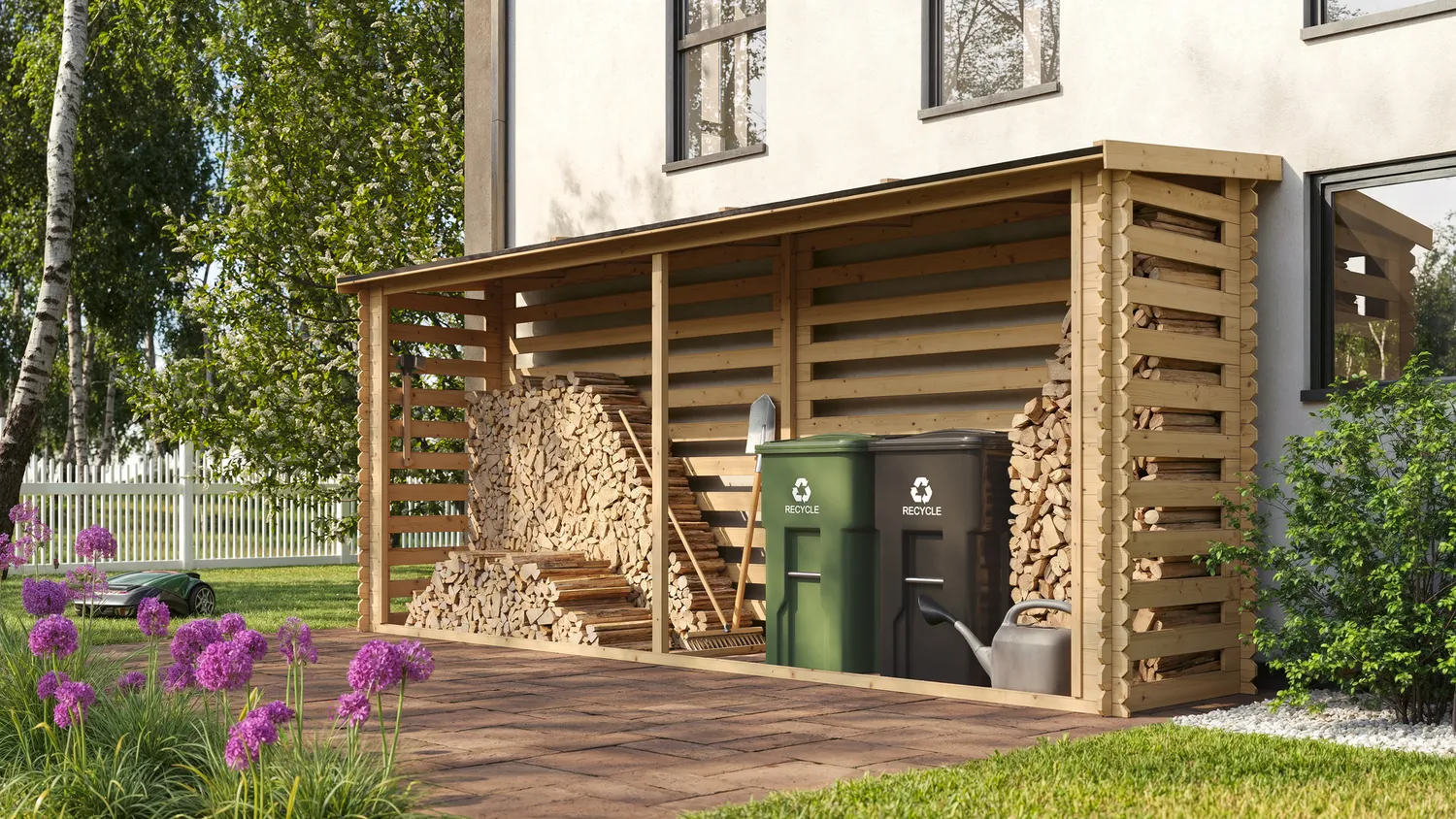 Timbela M203 legnaia legno 456x100 cm 7 m³