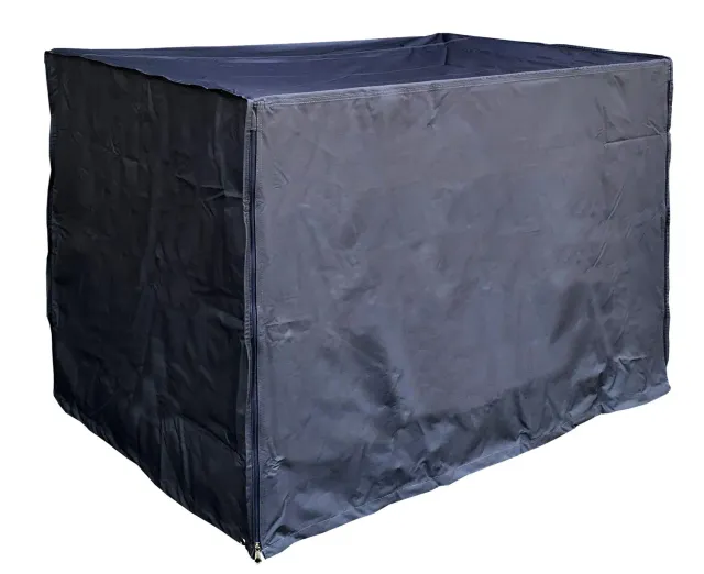 Quick Star telo copertura gitterbox 125x85x95 nero 10 pezzi impermeabile