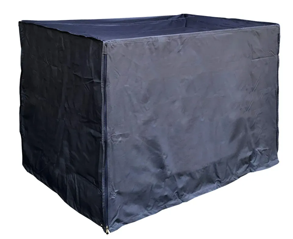 Quick Star telo copertura gitterbox 125x85x95 nero 10 pezzi impermeabile