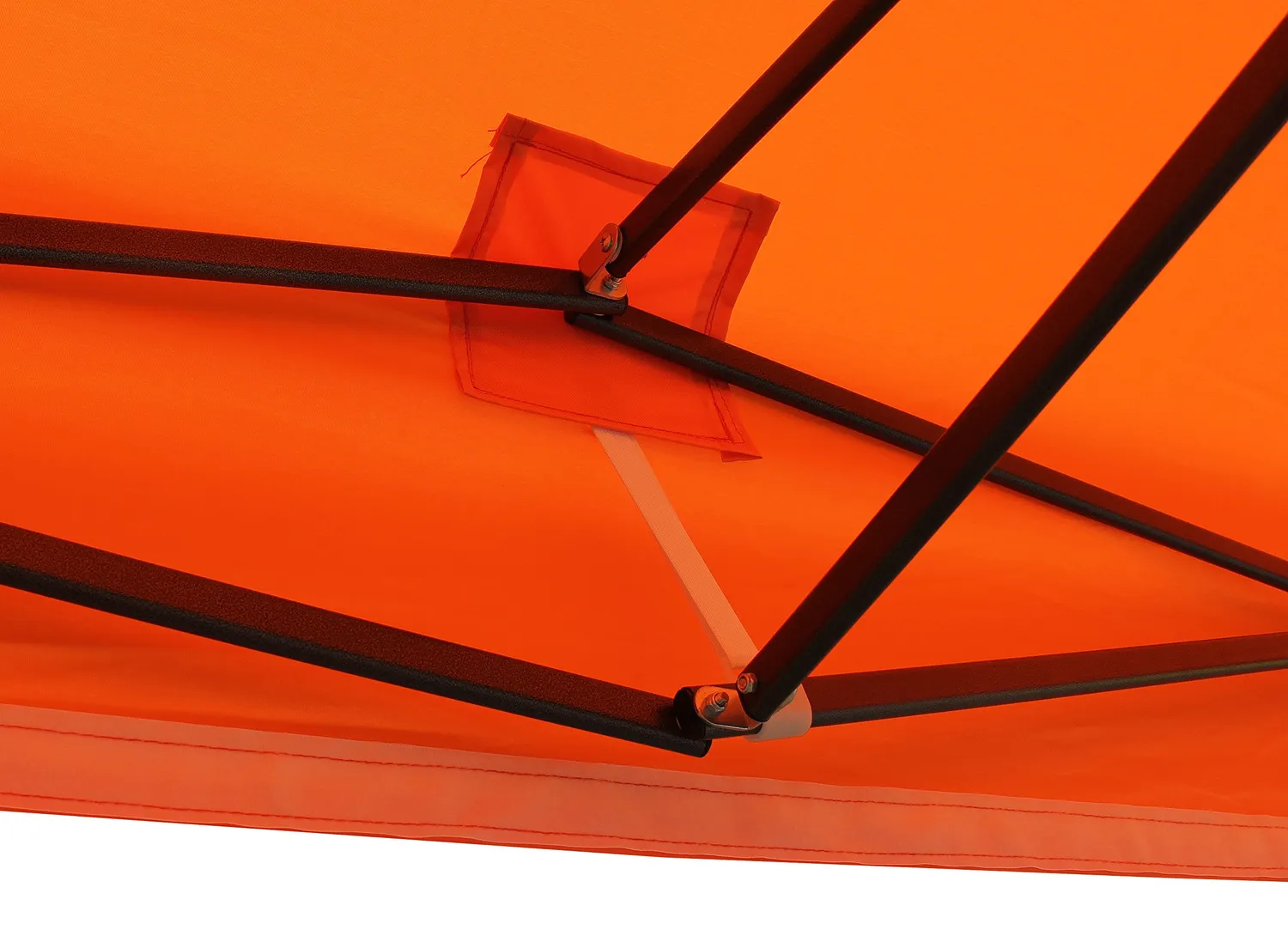 All Seasons Gazebos Robusto 3x4,5 m gazebo pieghevole arancione impermeabile