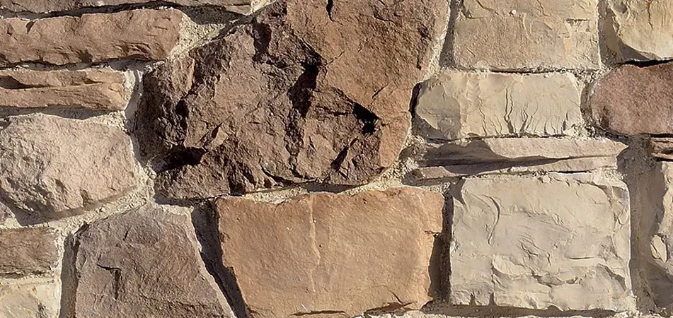Progetto Esterno Misto Dolomite rivestimento in pietra chiara