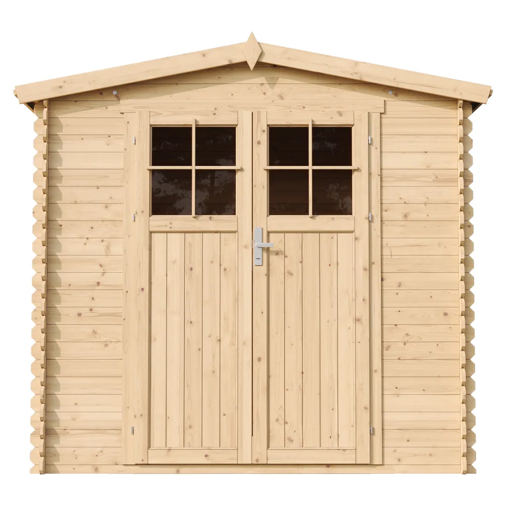 Timbela M369F casetta da giardino 220x220 porta con serratura