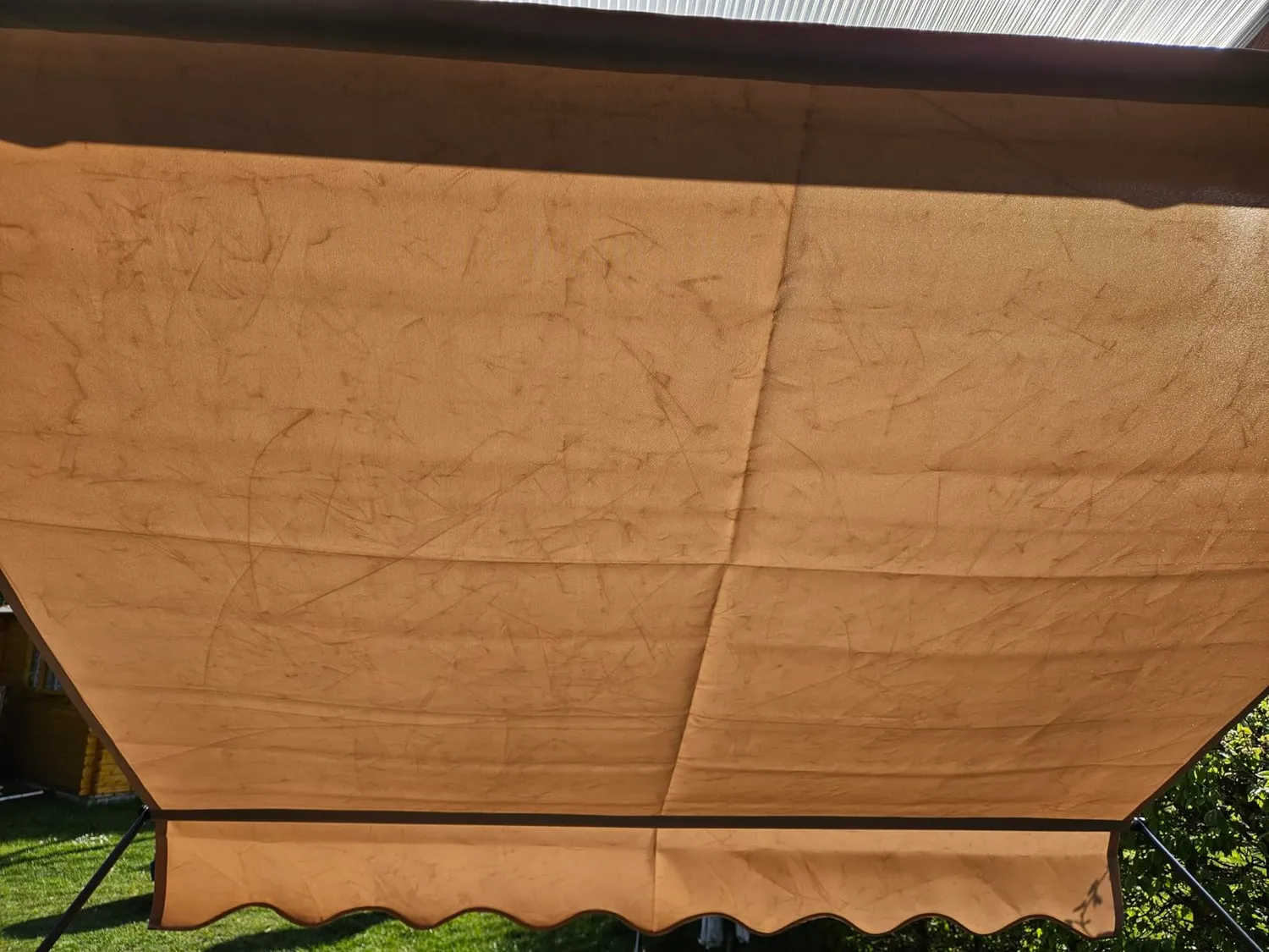 QUICK STAR Tenda Sole Morsetto Beige 200x130 cm Senza Fori