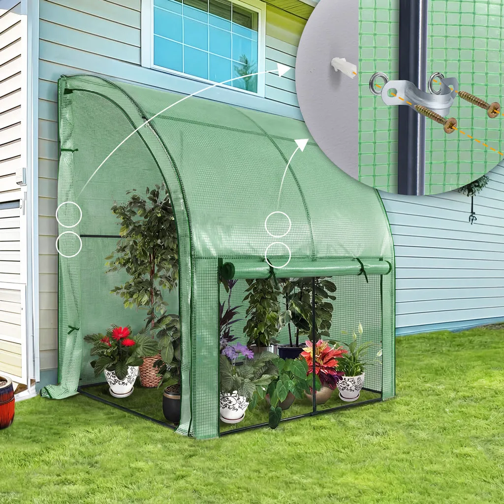 VOUNOT Serra Giardino Murale Verde 300x100x180 cm