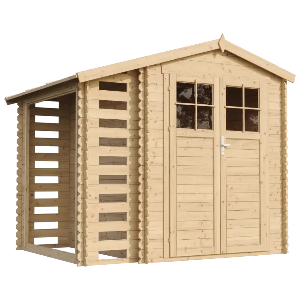 Timbela M386F casetta legno 256x200 cm 5 m²
