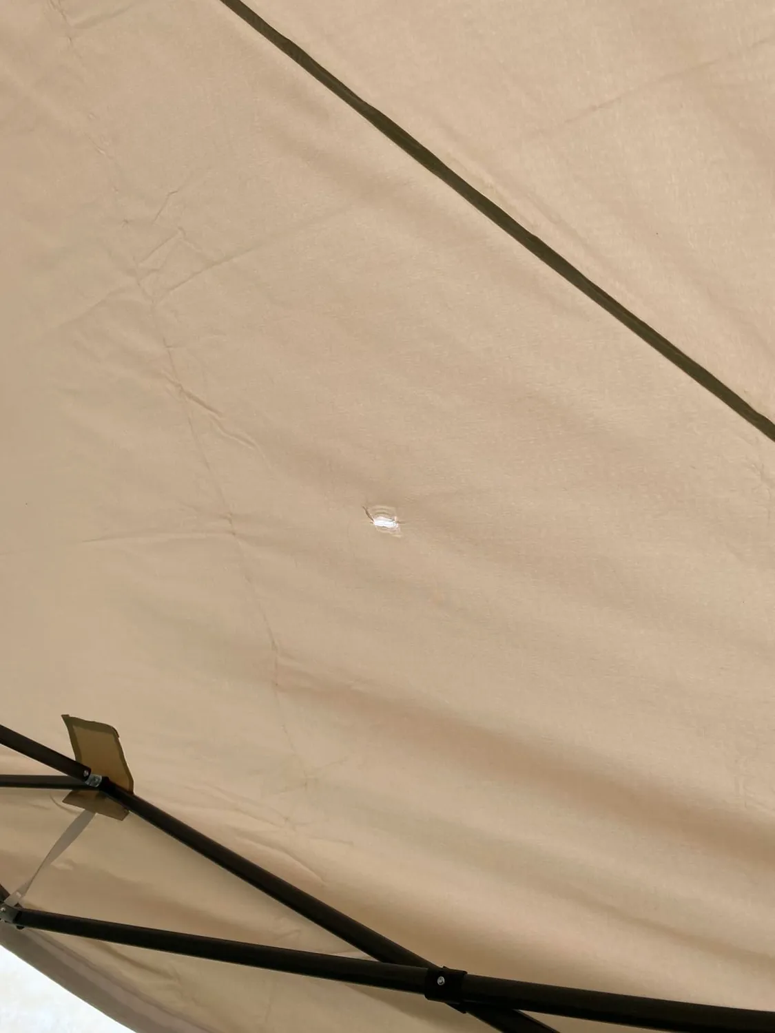 All Seasons Gazebos Gazebo 3x3 Beige 4 Pareti Impermeab