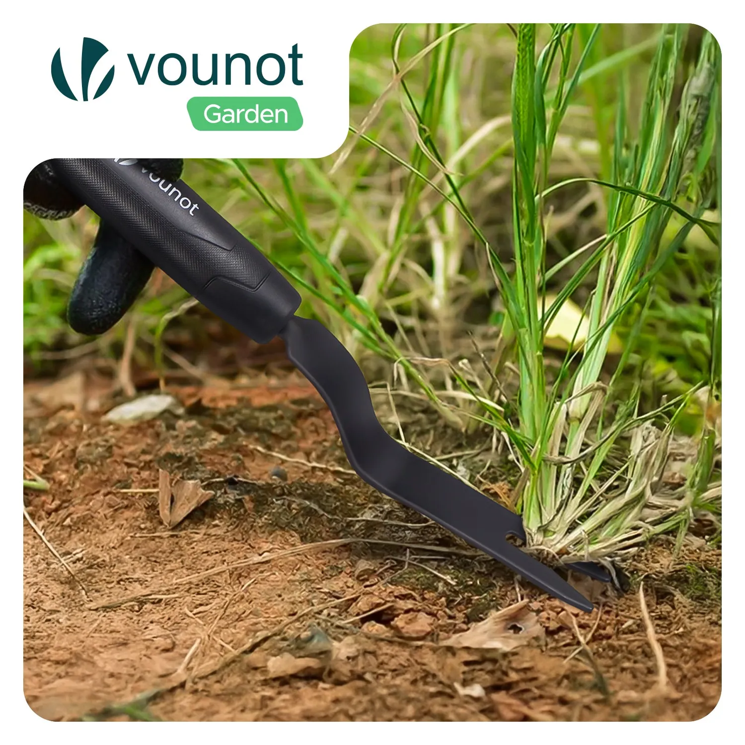 Vounot estirpatore erbacce manuale 100 cm + forchetta