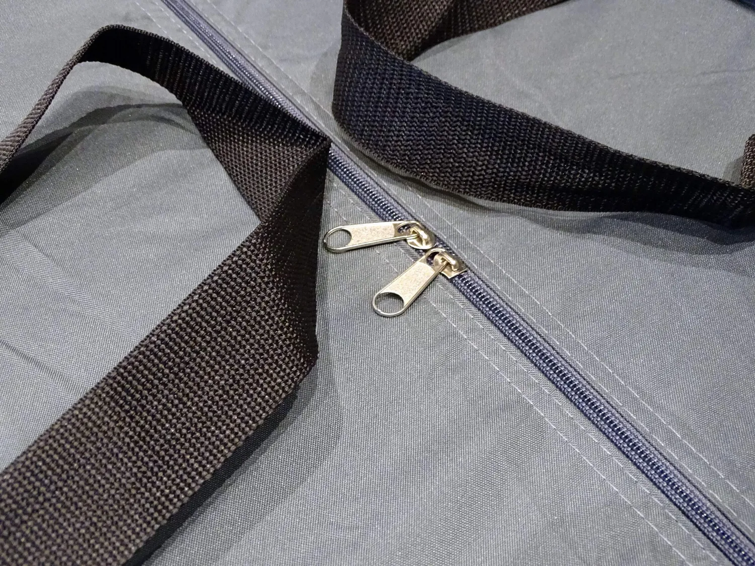 Quick Star custodia cuscini 140x40x65 cm grigia 280 g