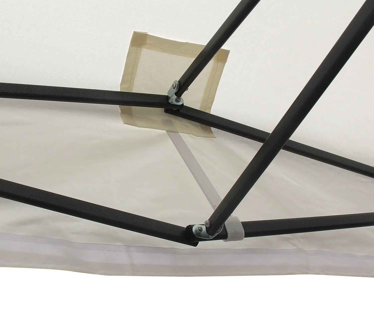 All Seasons Gazebos Robusto 3x4,5 m gazebo pieghevole crema impermeabile