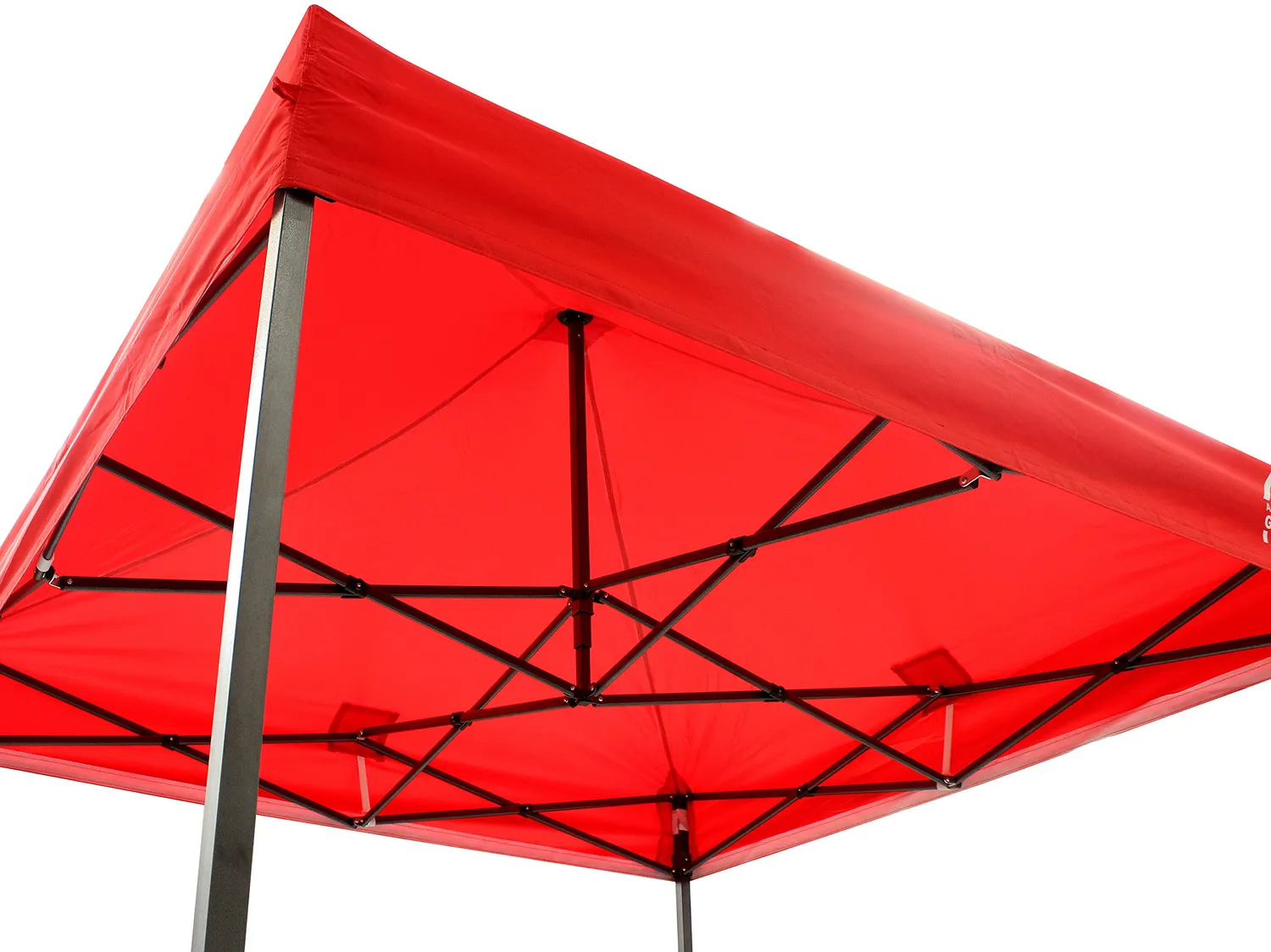 All Seasons Gazebos Robusto 2x2 m gazebo pieghevole rosso impermeabile
